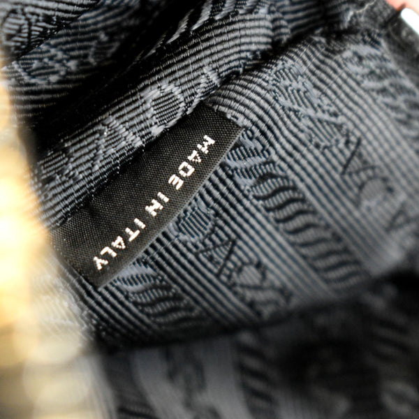 PRADA Re-Nylon Crossbody Bag Black