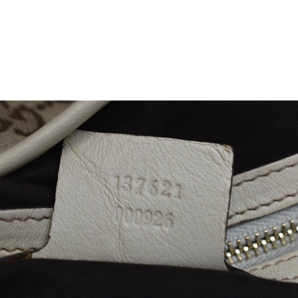 GUCCI Pelham Medium GG Canvas Hobo Bag Beige 137621