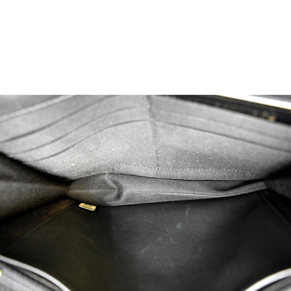 CHANEL Timeless WOC Patent Leather Wallet on Chain Shoulder Bag Black