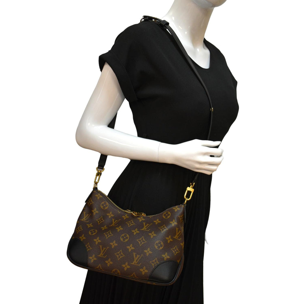 Louis Vuitton Boulogne NM MNG Noir Shoulder Bag, Crossbody Bag M45831