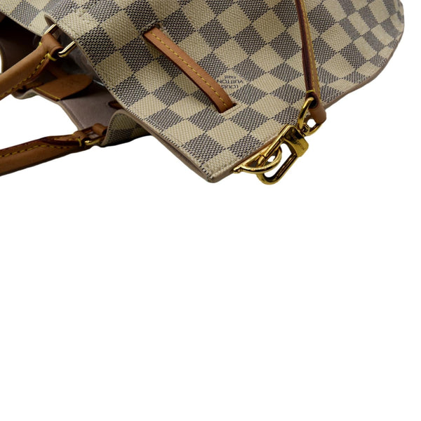 LOUIS VUITTON Girolata Damier Azur Shoulder Bag White - Hot Deals