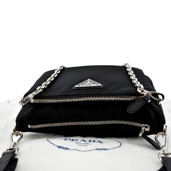 PRADA Re-Nylon Crossbody Bag Black
