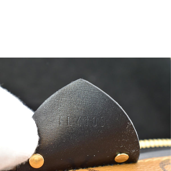 LOUIS VUITTON Cannes Reverse Monogram Canvas Satchel Bag Brown