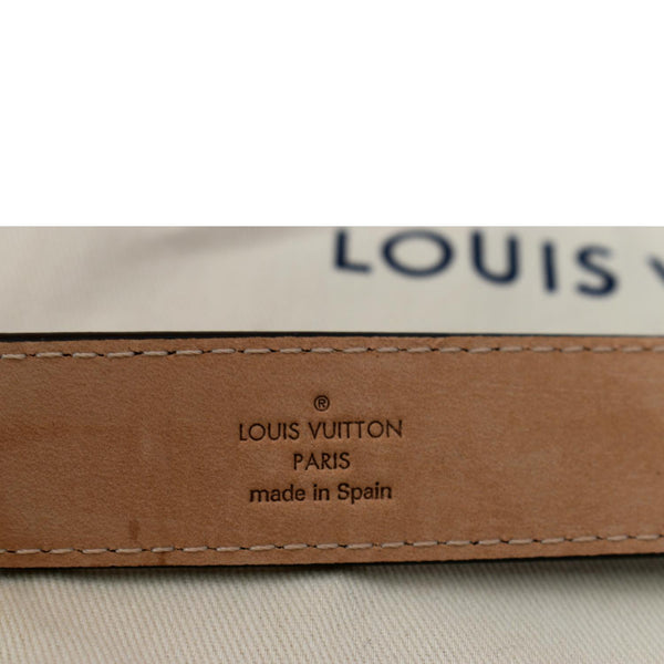 LOUIS VUITTON Mini 25MM Monogram Canvas Belt Brown