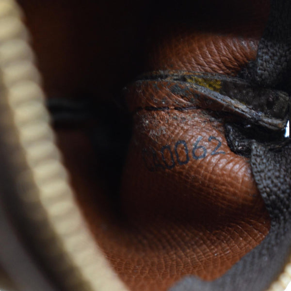 Louis Vuitton Key Coin Pouch Monogram Canvas Brown - Serial Number