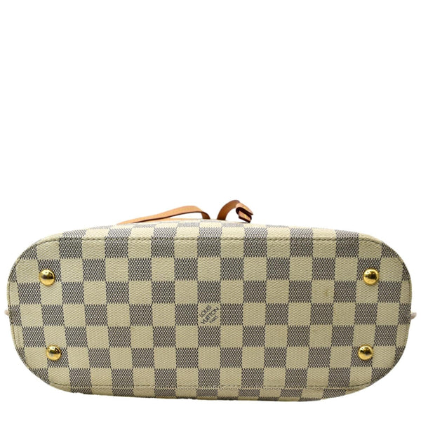 LOUIS VUITTON Girolata Damier Azur Shoulder Bag White - Hot Deals