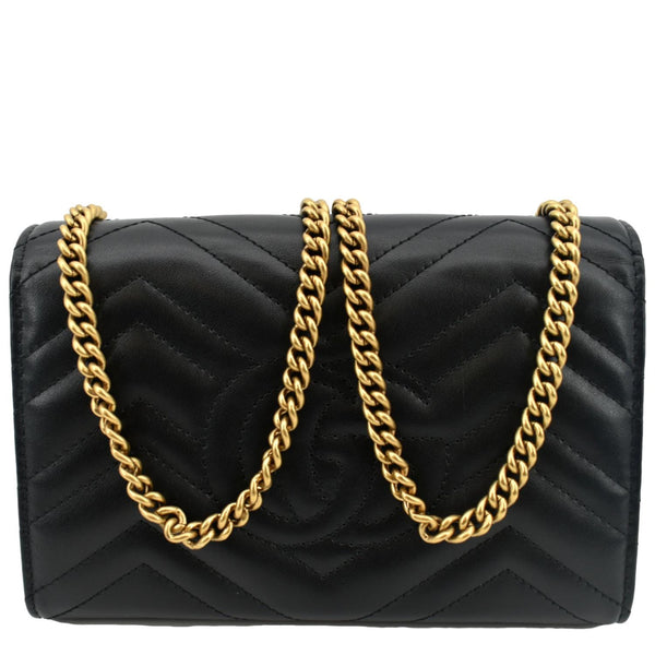 Gucci GG Marmont Mini Matelasse Leather Crossbody Bag - Backside