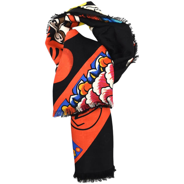 LOUIS VUITTON Silk Multicolor Scarf Bandeau