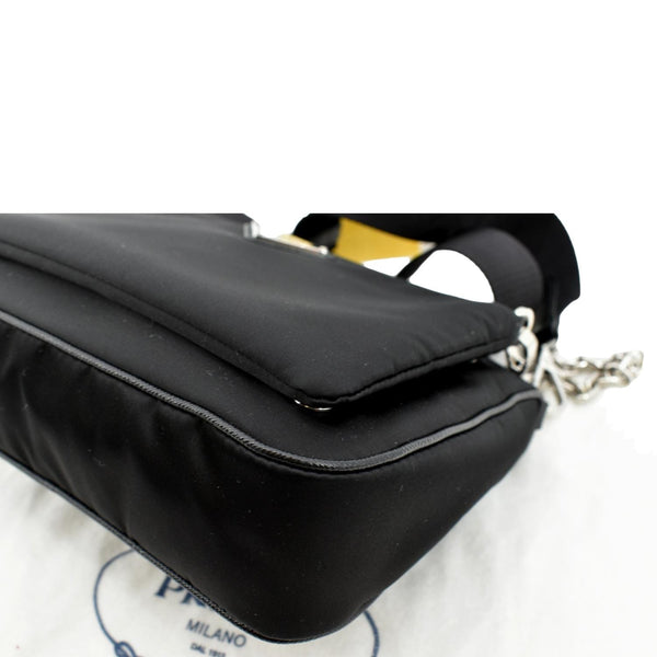PRADA Re-Nylon Crossbody Bag Black