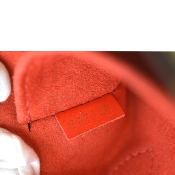 LOUIS VUITTON Flower Monogram Canvas Tote Shoulder Bag Cerise