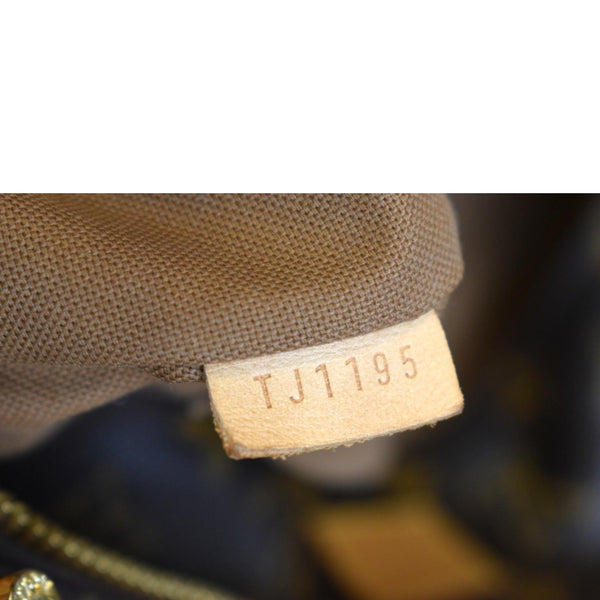 LOUIS VUITTON Sully PM Monogram Canvas Shoulder Bag Brown