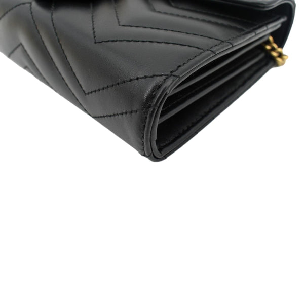 Gucci GG Marmont Mini Matelasse Leather Crossbody Bag - Bottom Right