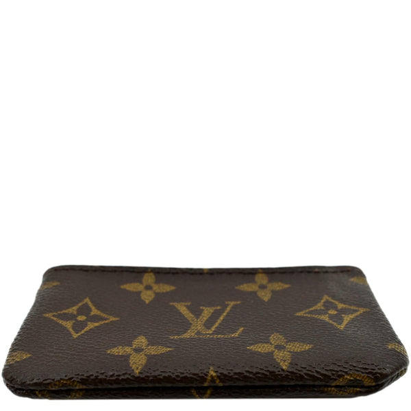 Louis Vuitton Key Coin Pouch Monogram Canvas Brown - Bottom