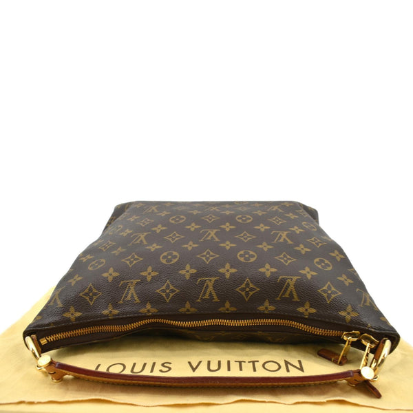LOUIS VUITTON Sully PM Monogram Canvas Shoulder Bag Brown
