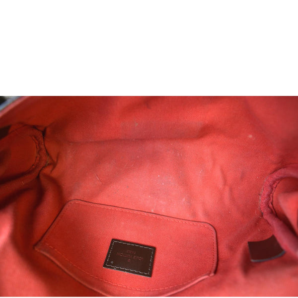 LOUIS VUITTON Favorite MM Damier Ebene Crossbody Bag Brown