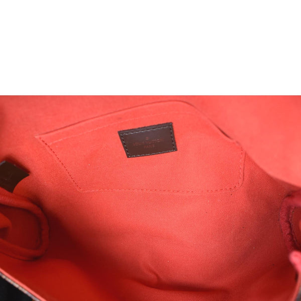 LOUIS VUITTON Favorite PM Damier Ebene Crossbody Bag Brown