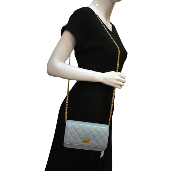 Chanel Classic 2.55 Reissue WOC Quilted Crossbody Bag - Full View