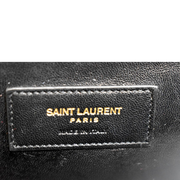 YVES SAINT LAURENT Kate Leather Shoulder Bag Black