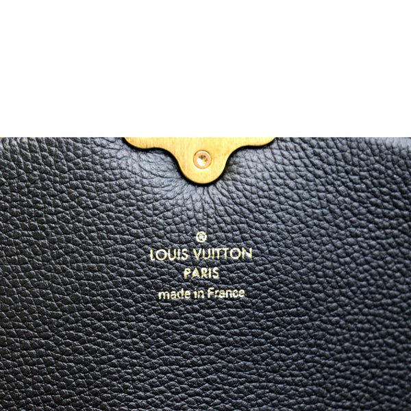 LOUIS VUITTON Clapton Damier Ebene Crossbody Bag Black