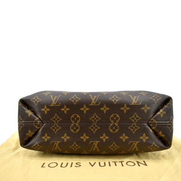LOUIS VUITTON Sully PM Monogram Canvas Shoulder Bag Brown
