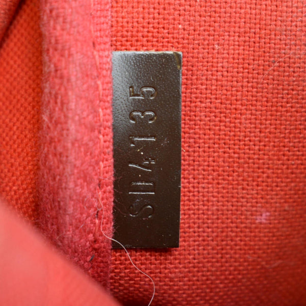 LOUIS VUITTON Favorite MM Damier Ebene Crossbody Bag Brown