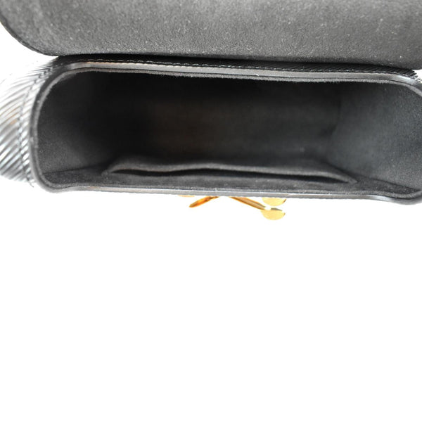 LOUIS VUITTON Twist PM Epi Leather Crossbody Bag Black