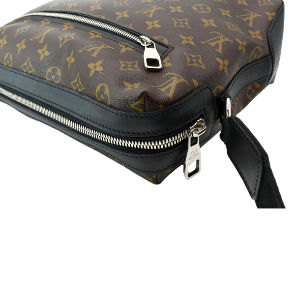 LOUIS VUITTON Torres Monogram Macassar Canvas Messenger Bag Brown
