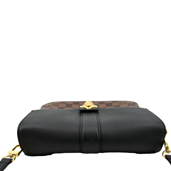 LOUIS VUITTON Clapton Damier Ebene Crossbody Bag Black