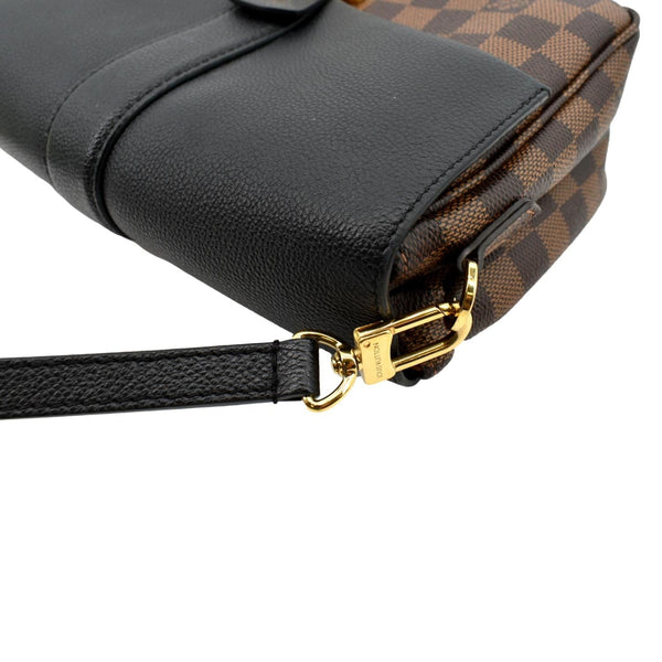 LOUIS VUITTON Clapton Damier Ebene Crossbody Bag Black