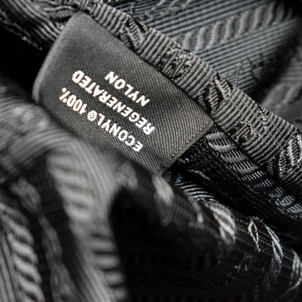 PRADA Re-nylon Core Tote Bag Black
