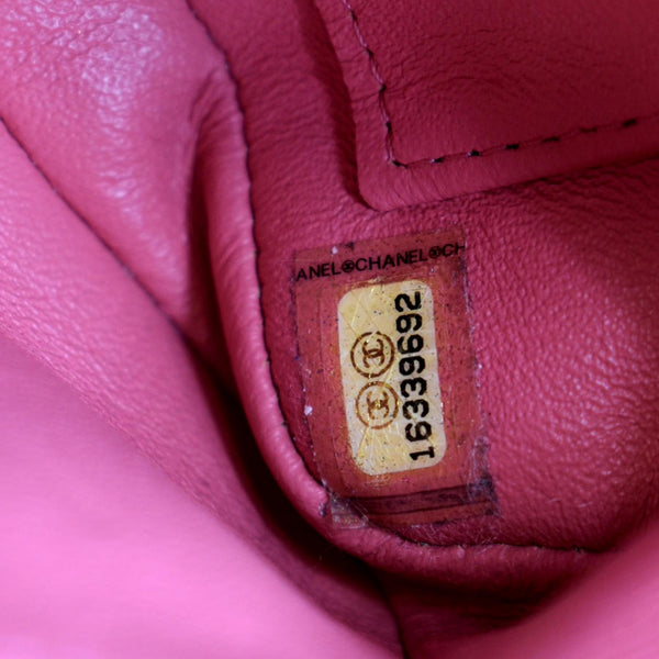 Chanel Extra Mini Flap Quilted Leather Crossbody Bag - Serial Number