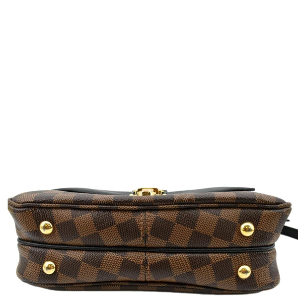 LOUIS VUITTON Clapton Damier Ebene Crossbody Bag Black