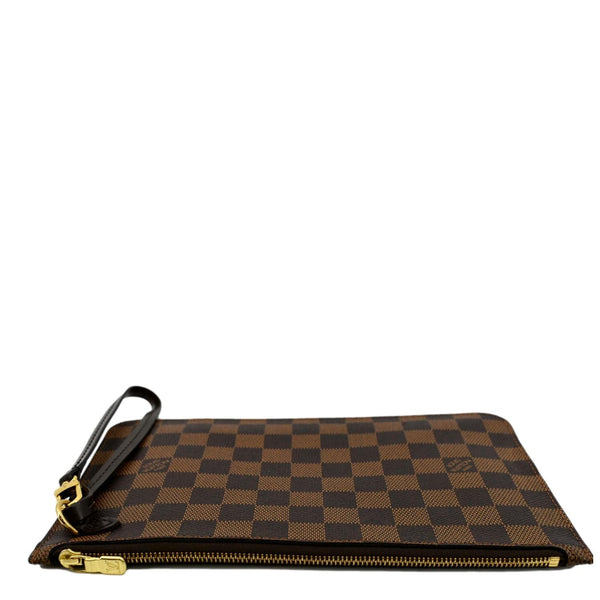 Louis Vuitton Neverfull Damier Ebene Pochette Pouch - Top