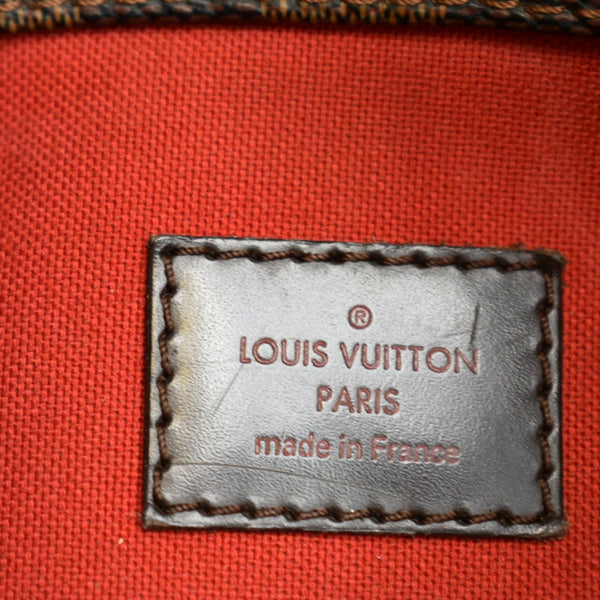 LOUIS VUITTON Bloomsbury GM Damier Ebene Shoulder Crossbody Bag Brown