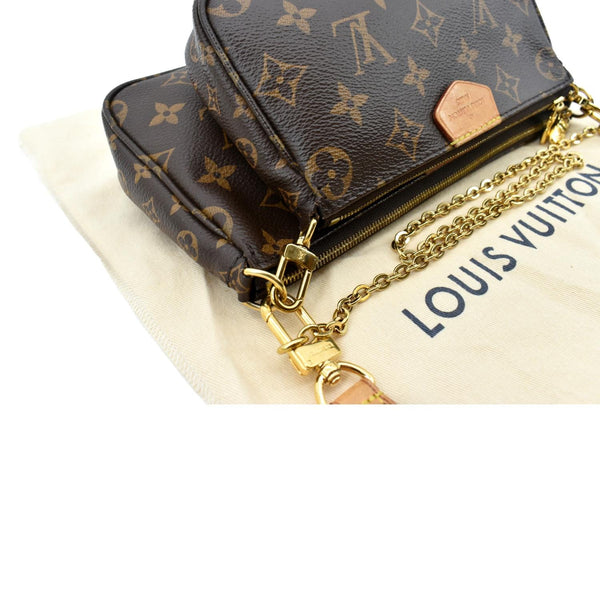LOUIS VUITTON Multi Pochette Accessoires Monogram Canvas Shoulder Bag - sold