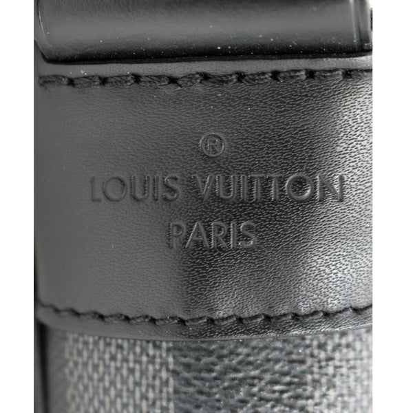 LOUIS VUITTON District PM Damier Graphite Messenger Bag Black