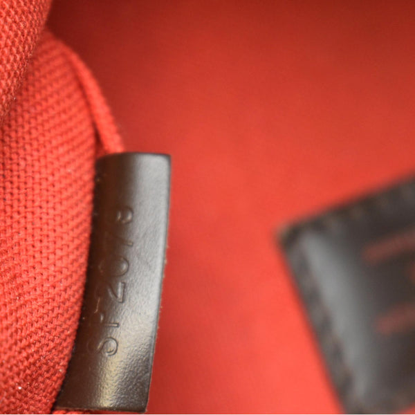 LOUIS VUITTON Bloomsbury GM Damier Ebene Shoulder Crossbody Bag Brown