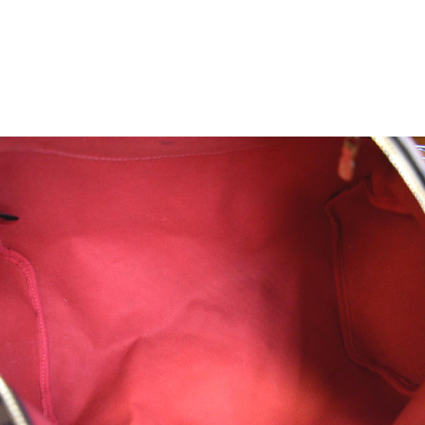 LOUIS VUITTON Speedy 35 Bandouliere Damier Ebene Shoulder Bag Brown