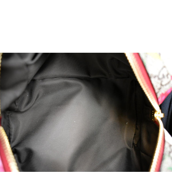 Gucci Ophidia Floral GG Supreme Monogram Cosmetic Case - Inside