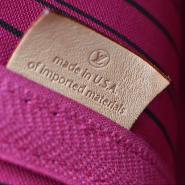 LOUIS VUITTON Neverfull MM Monogram Canvas Tote Bag Brown