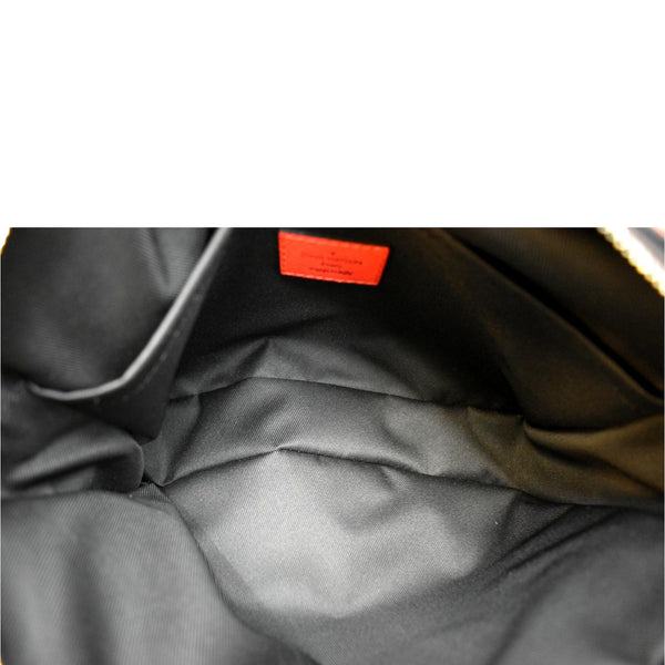 LOUIS VUITTON Outdoor Messenger Monogram Taiga Leather Shoulder Bag Red