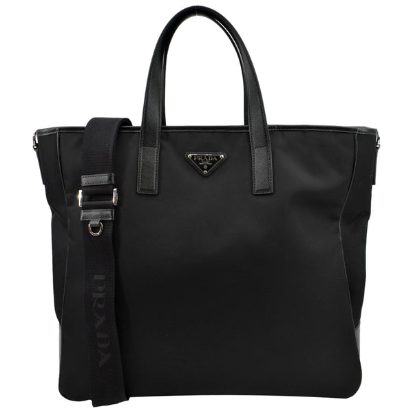 PRADA Re-nylon Core Tote Bag Black