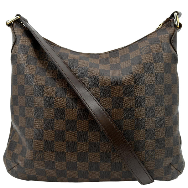 LOUIS VUITTON Bloomsbury GM Damier Ebene Shoulder Crossbody Bag Brown