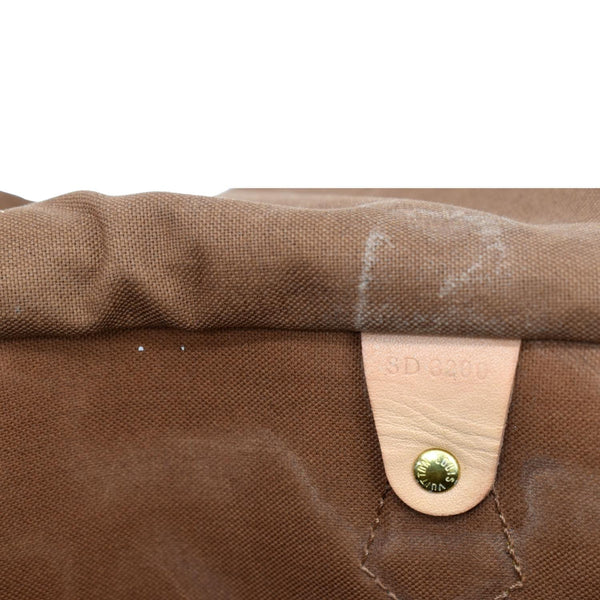LOUIS VUITTON Speedy 40 Monogram Canvas Satchel Bag Brown
