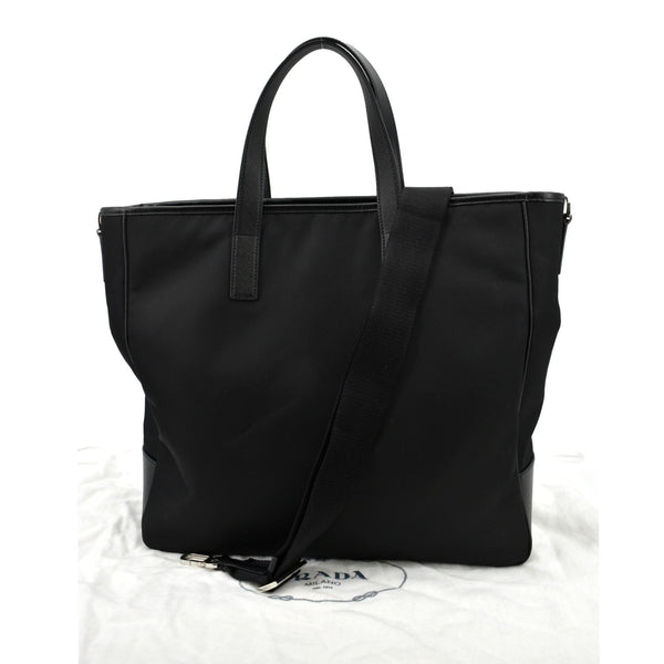 PRADA Re-nylon Core Tote Bag Black