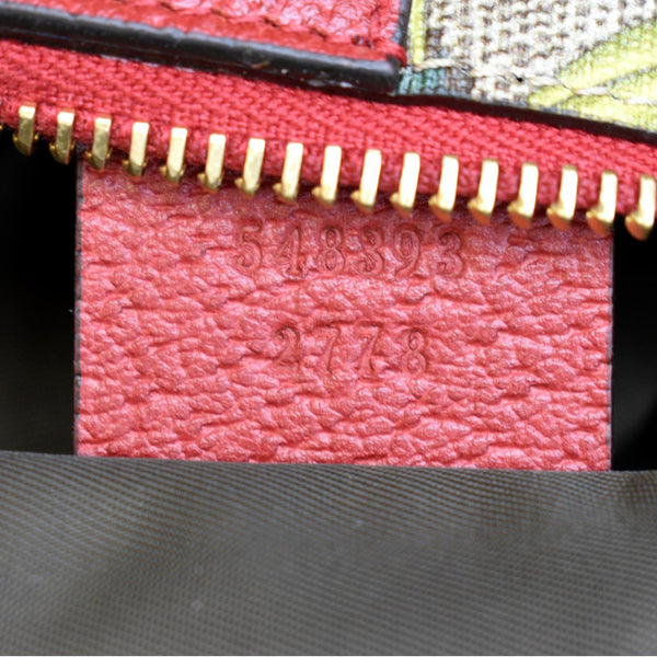 Gucci Ophidia Floral GG Supreme Monogram Cosmetic Case - Serial Number