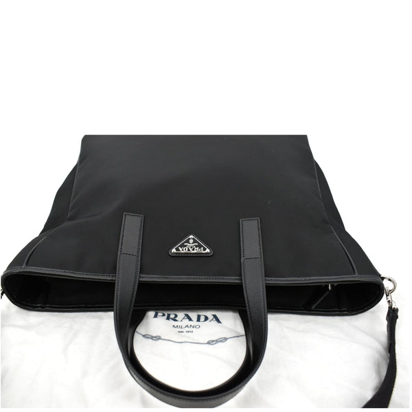 PRADA Re-nylon Core Tote Bag Black
