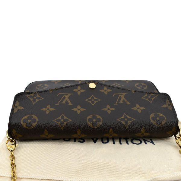 Louis Vuitton Felicie Monogram Canvas Crossbody Bag - Top