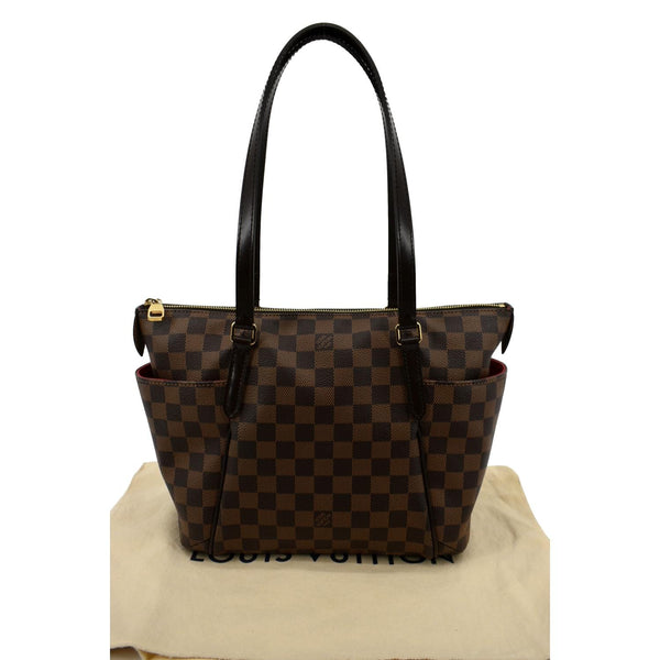 Louis Vuitton Totally PM Damier Ebene Shoulder Tote Bag - Back