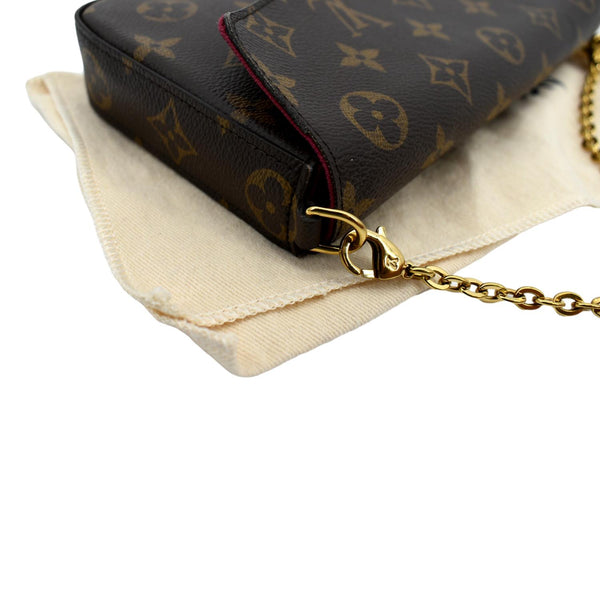 Louis Vuitton Felicie Monogram Canvas Crossbody Bag - Top Right